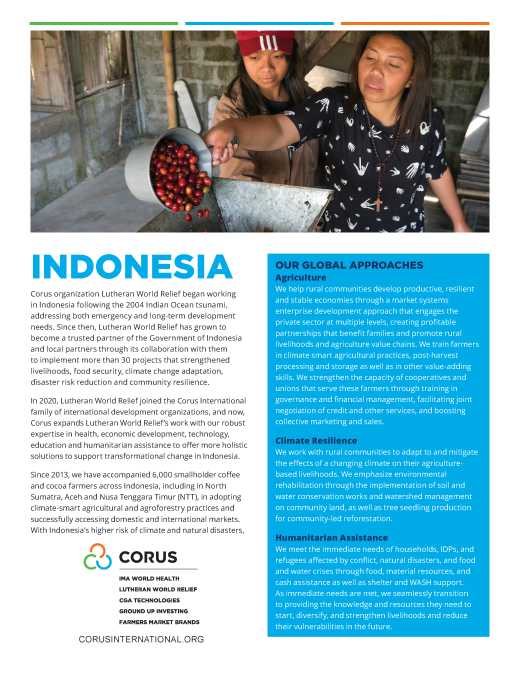 Indonesia Country Overview